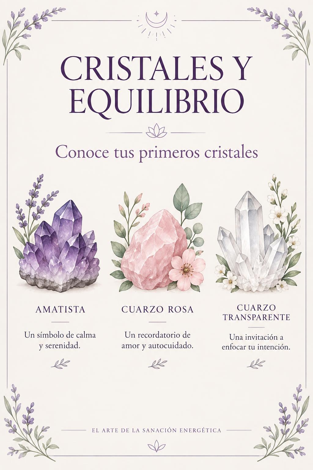 Vista previa en español: cristales y equilibrio