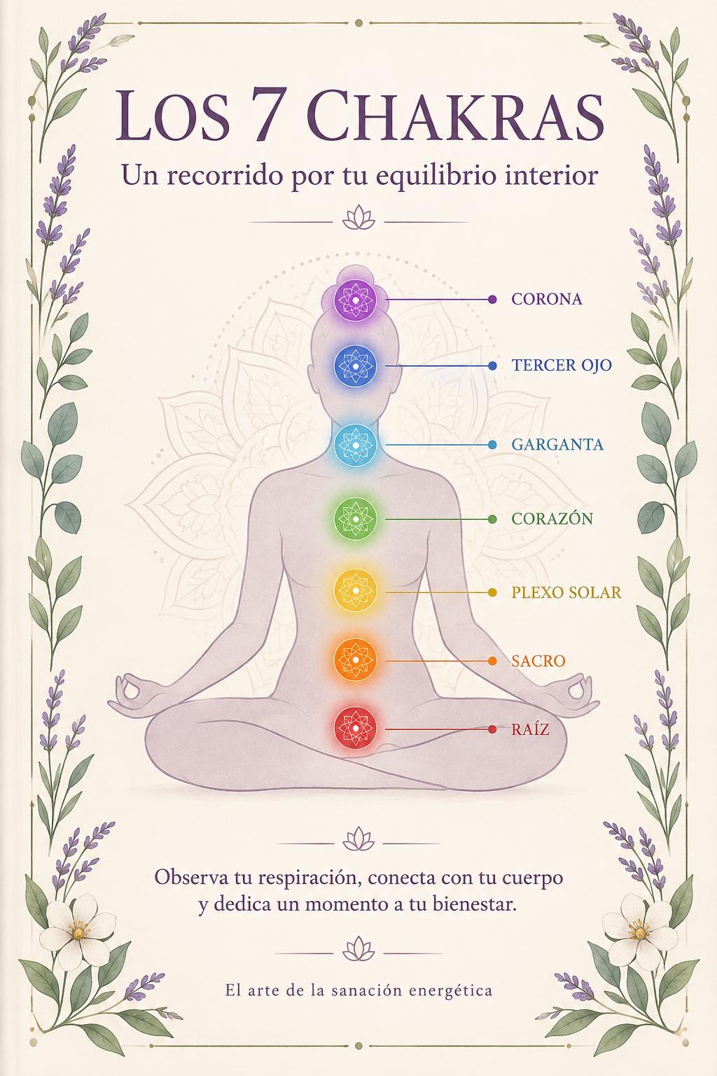 Vista previa en español: los 7 chakras